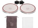 LP Vinyl Record Cleaner Clamp Vinile Record Lable Saver Protector B4X8