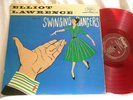 ELLIOT LAWRENCE Swinging Dancers Nick Travis Al Cohn Hal McKusick RED vinyl LP