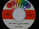 R&B/Jazz 45 MARK MURPHY Why Don't You Do Right/Fly Me To The Moon Riverside NM