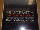 Concerto Amsterdam HINDEMITH Die 7 Kammermusik  Telefunken SLT 43110/12-B SEALED