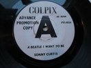SONNY CURTIS 45 PROMO ' A BEATLE I WANT TO BE ' COLPIX
