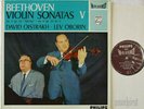 OISTRAKH OBORIN BEETHOVEN VIOLIN SONATAS 5 PHILIPS HIFI STEREO 835154 AY EX-NM