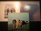 3 Pink Floyd LP lot, Atom Heart Mother 1st Press,Wish You Were Here,Meddle