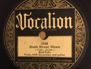 BLUES 78 Kid Cole SIXTH STREET MOAN/HEY HEY MAMA BLUES Vocalion 1186 (V+)