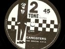 THE SPECIALS (THE SPECIAL AKA) Gangsters Vinyl Record 7 Inch 2 Tone TT1 1979 EX