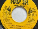 REGGAE GEORGE Three Wicked Men FIFTY SIX HOPE ROAD DSR3467 JA 1981 EX