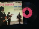 THE KINKS - A WELL RESPECTED MAN - RARE FRANCE PRESSING EP PYE PNV 24.151 EX