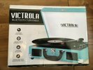 Victrola 550BT-TRQ Bluetooth Suitcase Turntable Turquoise