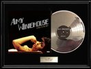 AMY WINEHOUSE BACK TO BLACK RARE FRAMED LP DISC PLATED VINYL NO REPRODUCTIONS