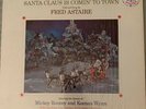 Rankin & Bass SANTA CLAUS IS COMIN TO TOWN Soundtrack Fred Astaire vinyl lp