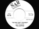 Soul Stirrers - Oh Mary Don't You Weep / Looking Back (Gospel, 45) 150