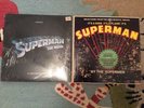 Superman The Movie 1978 Sound Track & Supermen Musical Vinyl Record Album LP Lot