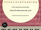 MENDELSSOHN Symphony 4 MATZERATH RIAS SO Bertelsmann 8047 10