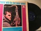 GROOVIN' WITH THE CHET BAKER QUINTET PRESTIGE-PR 7460/Blue label/silver/logo R