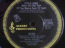 AC/DC IT’S A LONG WAY TO THE TOP RARE ORIGINAL 45 VINYL SINGLE BON SCOTT