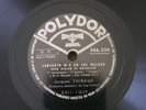 Jacques Thibaud Mozart Violin Concerto 78RPM Polydor X3
