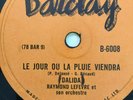 DALIDA 78 TOURS CANADA BARCLAY 6008 PHONODISC TRES BON ET RARE  VG