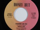 Modern Soul Boogie 45 BRIAN & ZAN Schemin' On You HONEY HUT VG+ HEAR