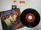 ABBA - UNDER ATTACK - RARE + PROMO FACTS SHEET 1982 GERMANY POLYDOR 7