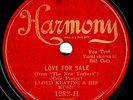 Harmony #1282-H: Lloyd Keating Or-Love For Sale/The River Sainte Marie E+ clean