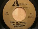 BROTHERS AQUARIUS unity/ Born in Georgia PRIVATE modern soul 1983   VG+