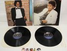 Michael Jackson Thriller + Off The Wall Vinyl Album 1982 Epic Records +FREE pins