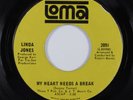 Northern Soul 45 LINDA JONES My Heart Needs A Break LOMA HEAR