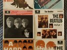 BEATLES 6x rare orig NZ RED Parlophone 45 PC EPs Hits/No.1/AllMy/Again/No.2/AHDN
