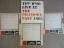 The Who Live at Fillmore East 1968 3xLP 2018 *NM/NM/MINTx2*GATEFOLD**INNERS**