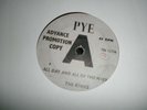THE KINKS, ALL DAY AND ALL OF THE NIGHT, PYE ADVANCE PROMO 7N 15714