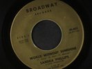 SANDRA PHILLIPS: World Without Sunshine / Oki 45 (nice playing copy) rare Soul