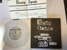 BOMB SQUAD TOMORROW THE WORLD ENDS 7” Super rare KBD PUNK MINOR THREAT TEXAS