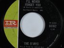 Northern Soul 45 O'JAYS I'll Never Forget You IMPERIAL HEAR