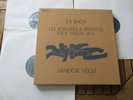 RARE box set of 3lp's ED1 SANDOR VEGH J.S.BACH SONATAS PARTITAS VALOIS STEREO