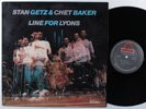 STAN GETZ & CHET BAKER Line For Lyons STORYVILLE LP VG++