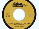 HELENE SMITH 45 Wrong Or Right He's My Baby DEEP CITY Rc 66 Hear MIAMI Soul REID