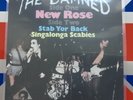 THE DAMNED NEW ROSE unplayed German STIFF swirly yellow VINYL UK 7