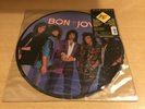 BON JOVI SLIPPERY WHEN WET LIMITED EDITION PICTURE DISC ALBUM