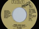 Funk Boogie 45 PLUSH Free And Easy RCA promo HEAR