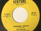 RARE Rockabilly 45 Don Duncan Somethin’ Special Venture Lbl.