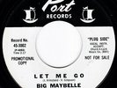 Femme Northern Soul R&B BIG MAYBELLE Let Me Go / No Better For You 45 Port HEAR