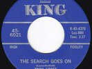 Popcorn R&B Rockabilly TRINI LOPEZ The Search Goes On 45 King HEAR