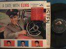 A DATE WITH ELVIS VG++ ORG 1959 MONO LP DG LONG PLAY 1S/1S COVER STICKR LPM-2011