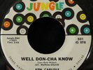 45 RARE TEXAS ROCKABILLY--  KEN CARLISLE -Well Don-Cha Know 1960 JUNGLE --- HEAR