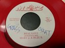 Mary J. Blige & Buju Banton - Real Love (Dance Hall Mix) 45 Meez Red Vinyl