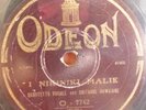 HAWAII 78 RPM- MEDLEY OF HULAS - vocal quartet & Hawaiian guitar - Odeon Italy
