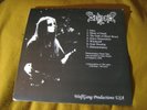 BEHERIT / BEHEMOTH demo VINYL LP archgoat blasphemy sarcofago