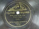 Trinity Choir - VICTOR 722 - Jesus Lover Of My Soul - 7 Inch Disc