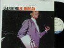 Lee Morgan LP Delightful on Blue Note reissue stereo