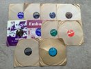 10X Vintage 78rpm Records, including Elvis, Little Richard, Frankie Vaughan Etc.